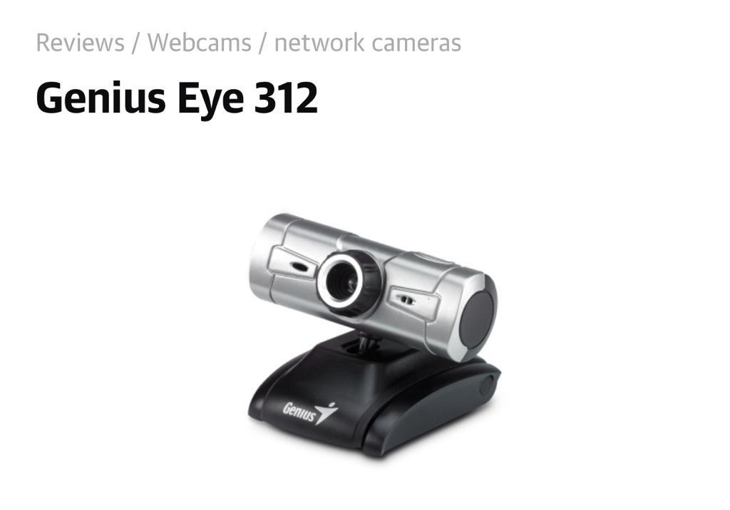 Genius Eye 312 Webcam
