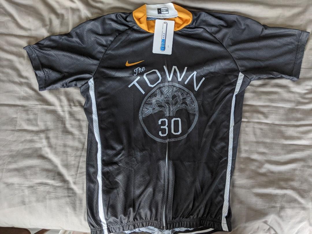Golden State Warriors Cycling Jersey Bib Size L Men s