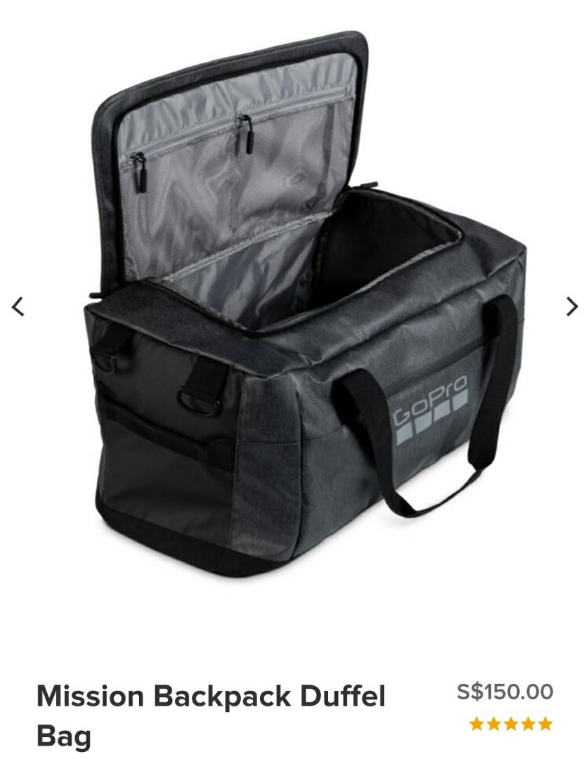 Gopro mission backpack duffel bag best sale