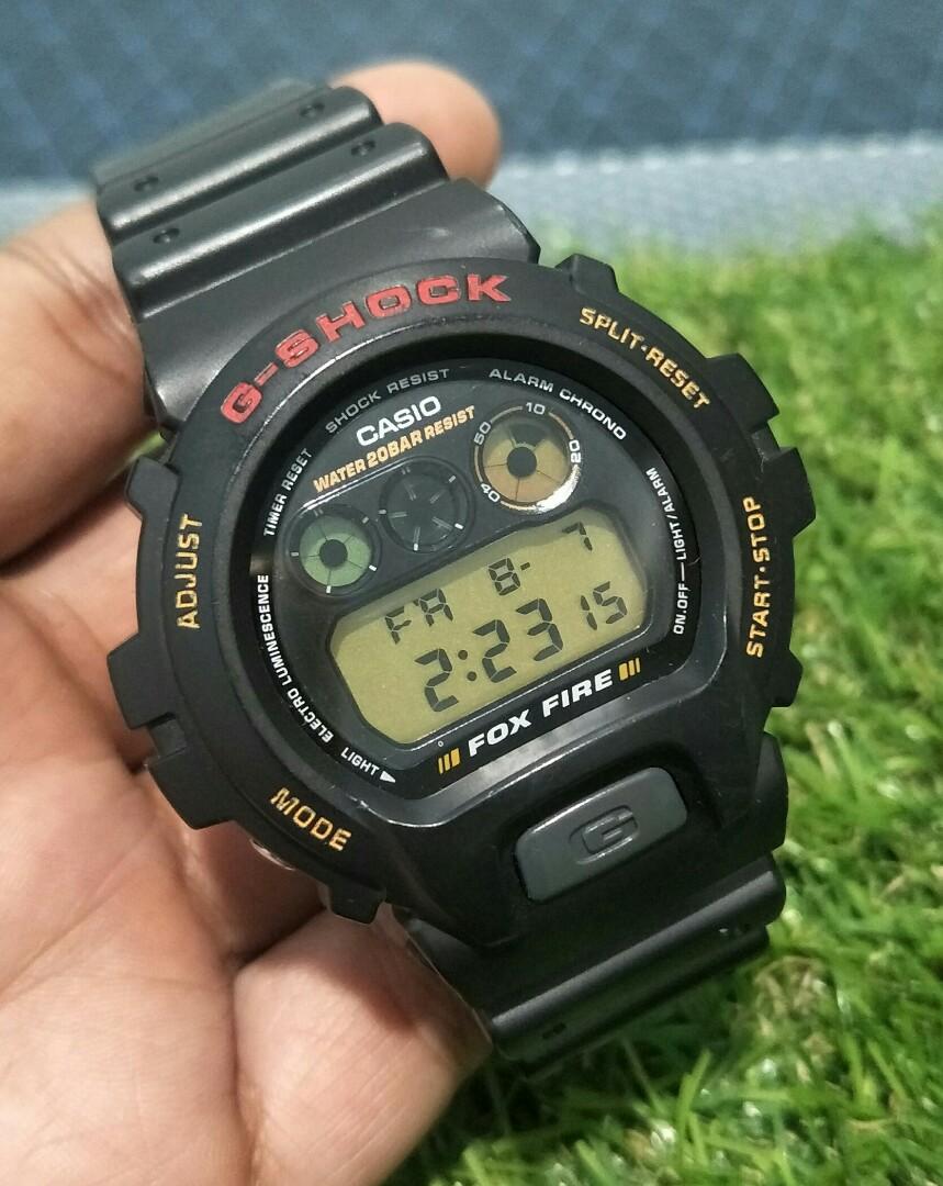 G Shock Dw6900 Fox Fire Japan Men S Fashion Watches On Carousell