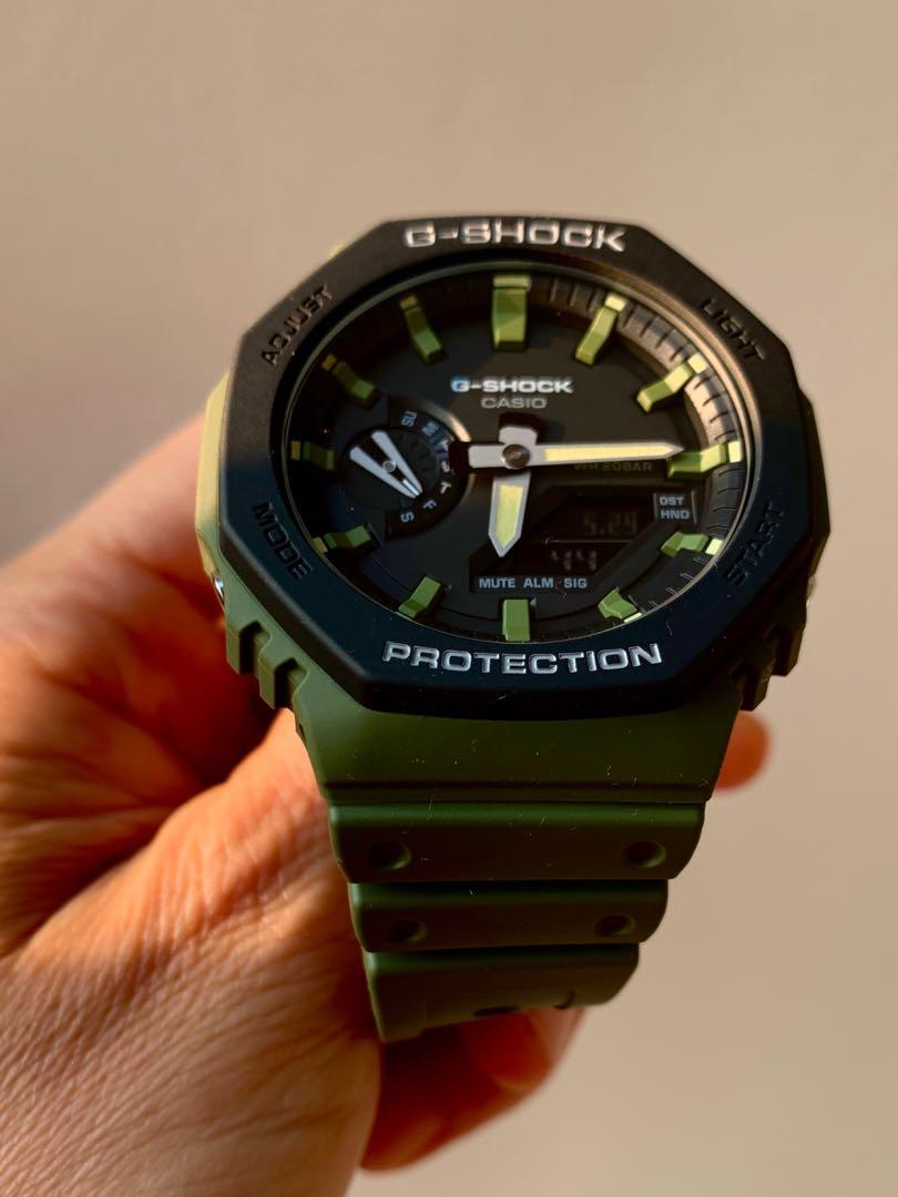 G shock sales hijau army