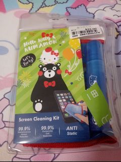 Hello Kitty + 熊本 Kumamon 消毒水+ 清潔抹布64168643213315110