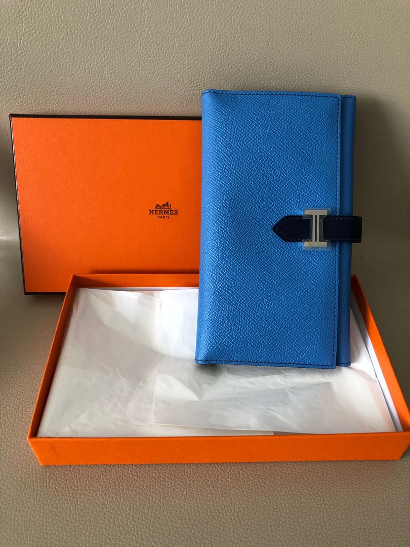 Hermes Bearn trifold wallet, Luxury, Bags & Wallets on Carousell
