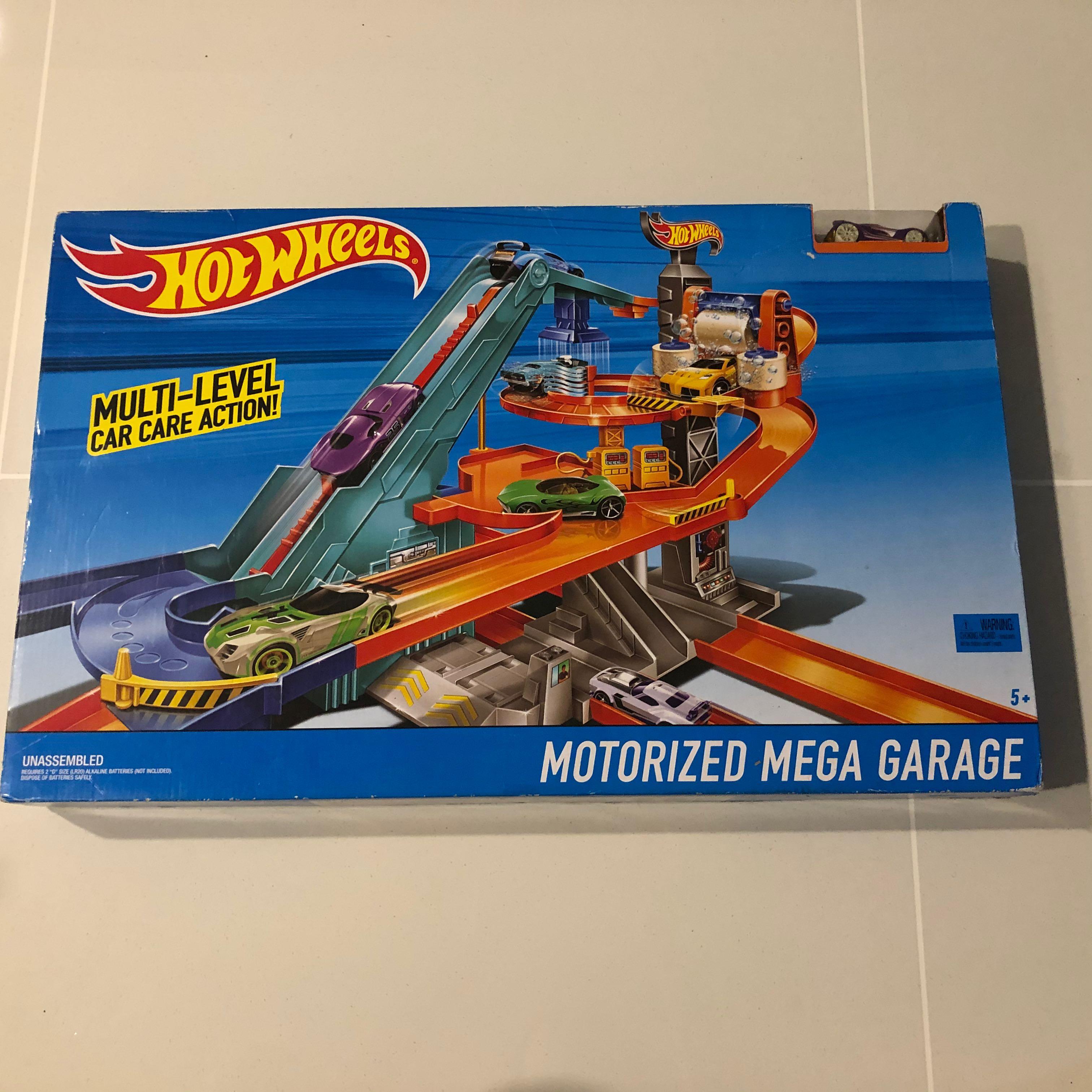 hot wheels garage batteries