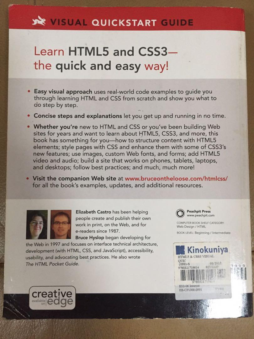 HTML5 CSS3 (Category: Office & Business Technology) located in Singapore. Submitted by hengyandao (Listing ID 1027090818, Image 2). Description: .