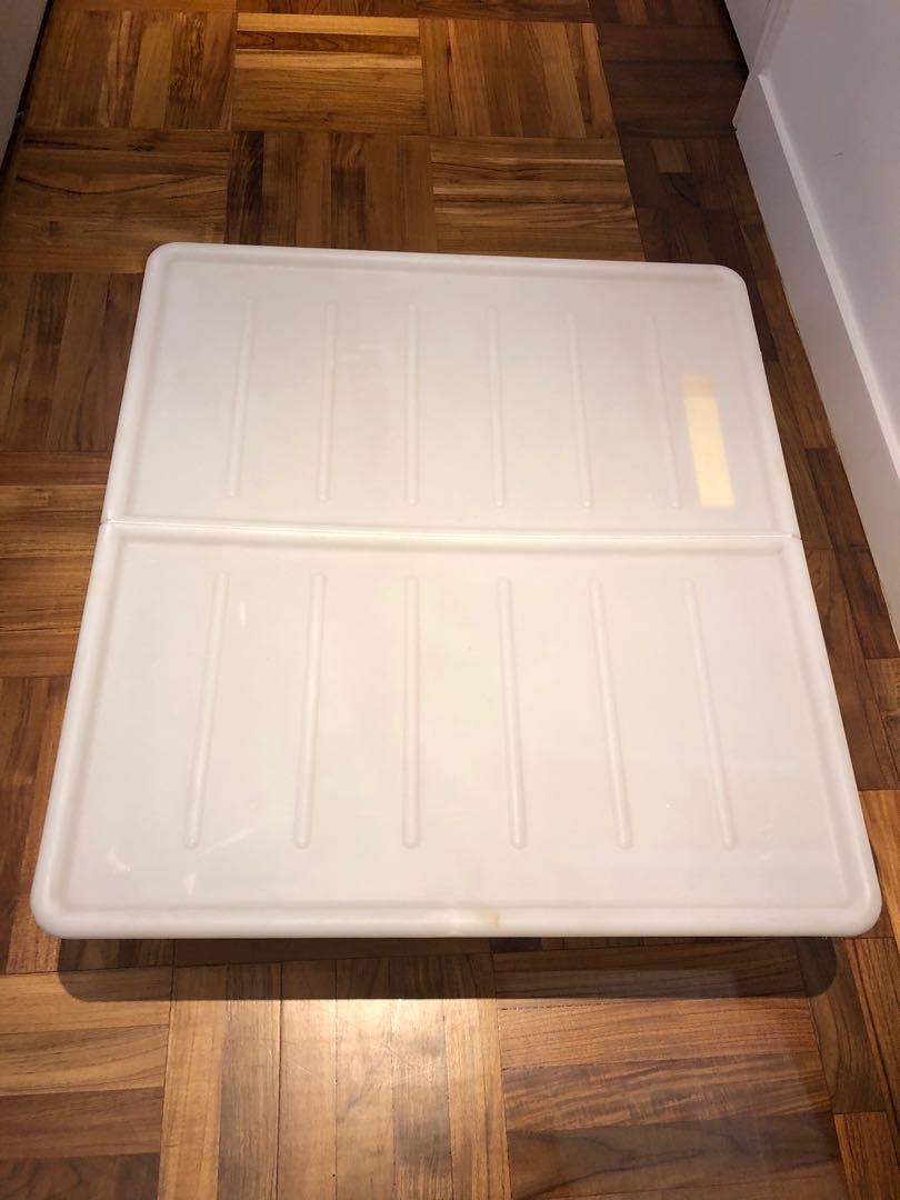 IKEA underbed storage bin, 傢俬＆家居, 傢俬, 書櫃、櫃子及架 Carousell