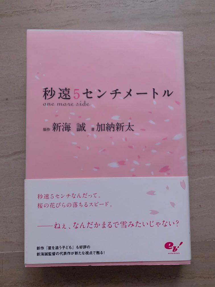Japanese Novel 秒速5センチメートル One More Side Books Stationery Fiction On Carousell