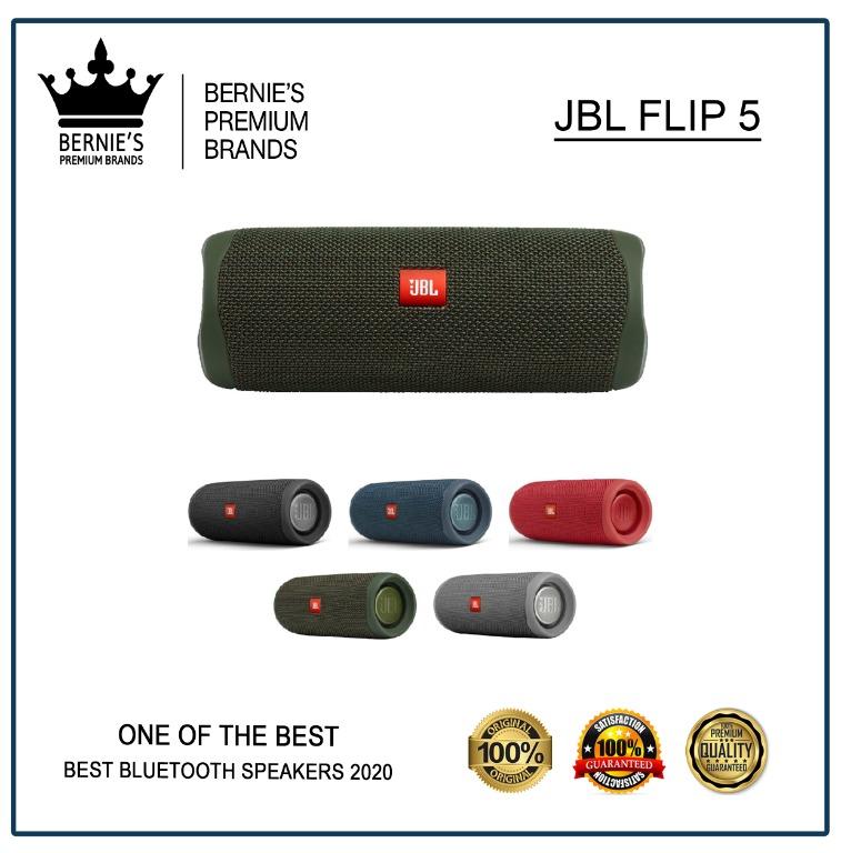 JBL Flip 5 (Category: Soundbars, Speakers & Amplifiers) located in Pasay City. Submitted by premiumbrands (Listing ID 1027209601, Image 1). Description: In stock, and ready for FREE delivery via LBC. Everything is certified original, brand new, and factory sealed. Like our FACEBOOK pages: Bernie's Premium Brands - Gadgets Bernie's Premium Brands - Women.