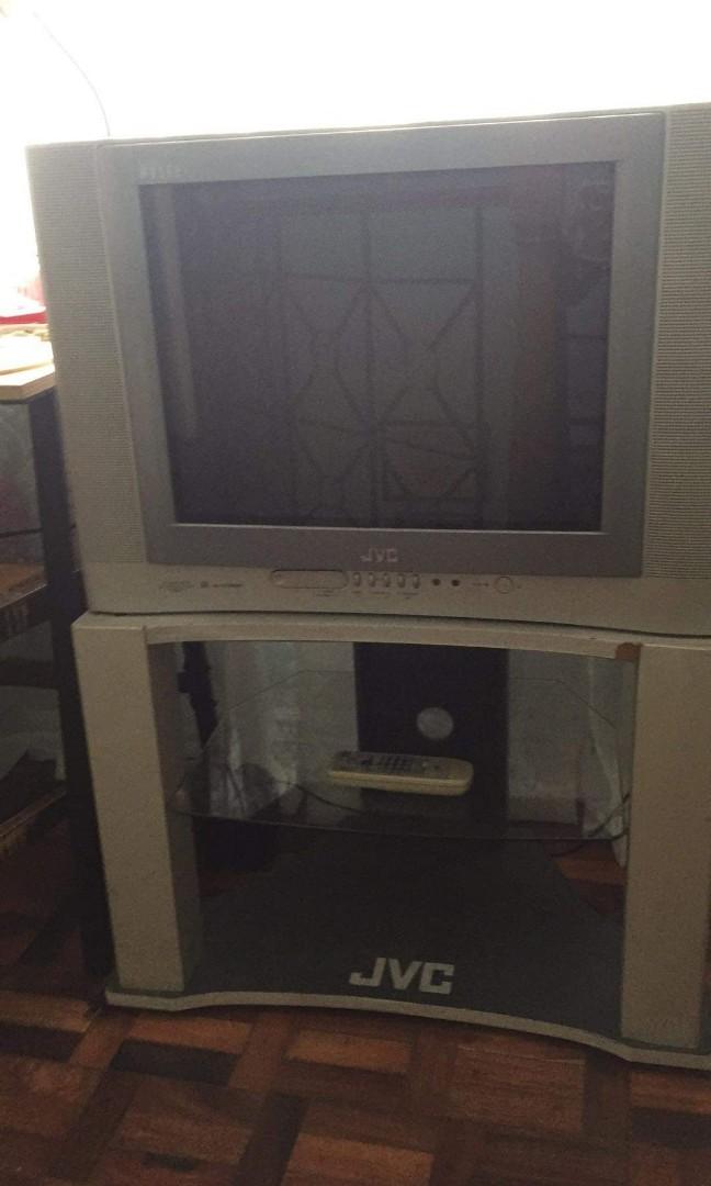 JVC musee CRT TV 21 inch, TV & Home Appliances, TV & Entertainment, Blu