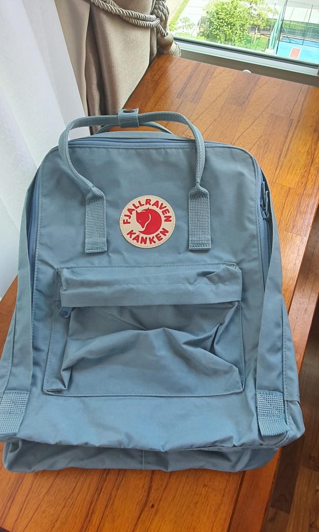 Kanken Backpack Sky Blue Women S Fashion Bags Wallets Backpacks On Carousell