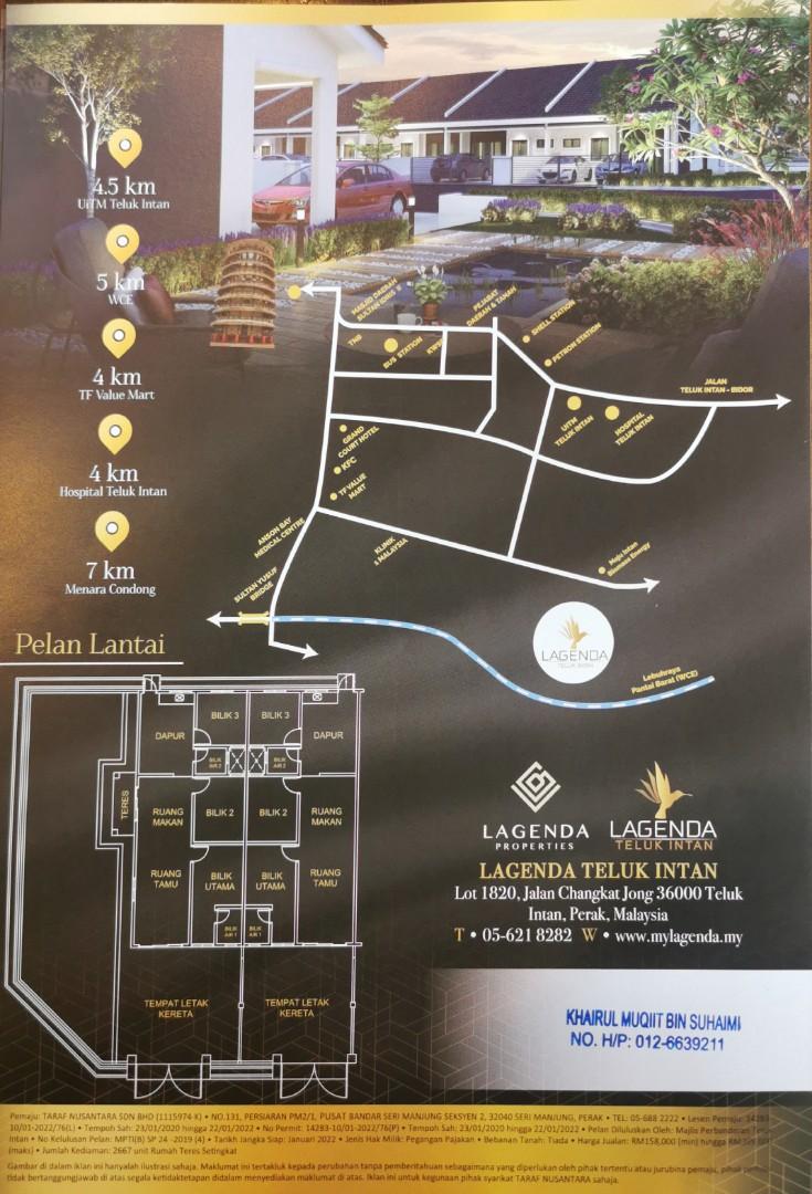 Lagenda Teluk Intan, Property, For Sale on Carousell