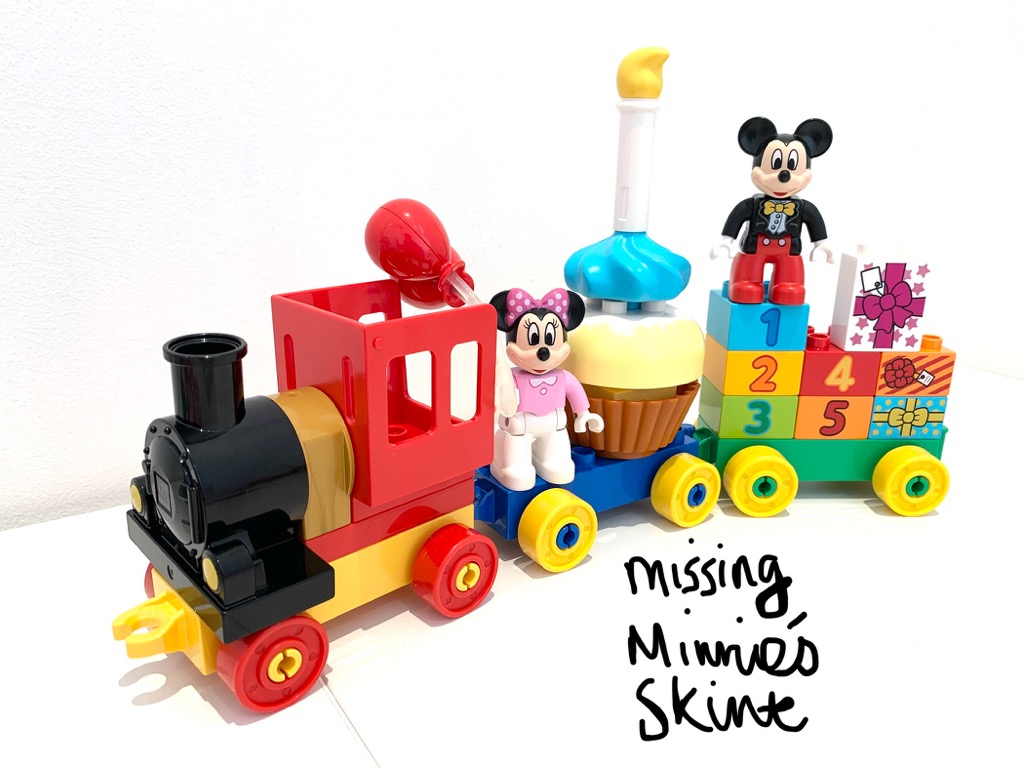 duplo mickey birthday train