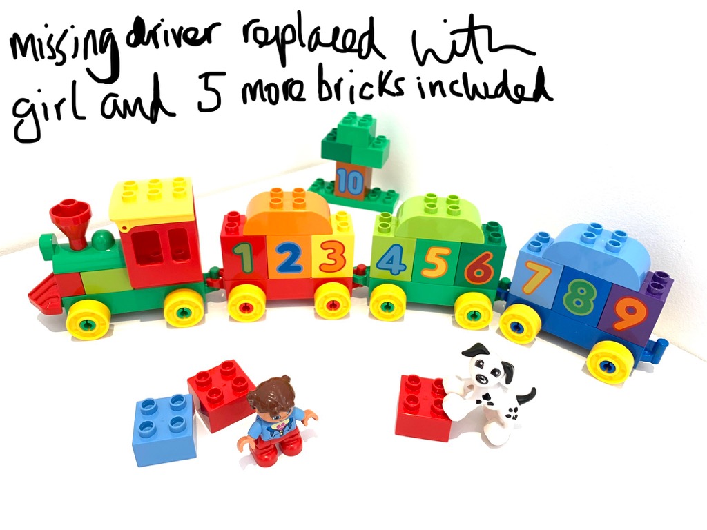 lego duplo number train