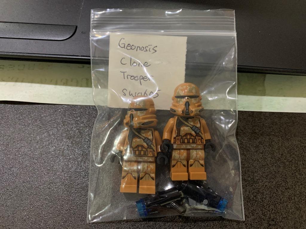 Details about   Lego Star Wars Geonosis Clone Trooper Minifigure SW0605 Excellent Pre Owned 