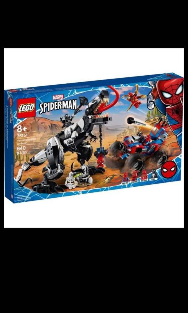 Lego spider man venomsaurus deals
