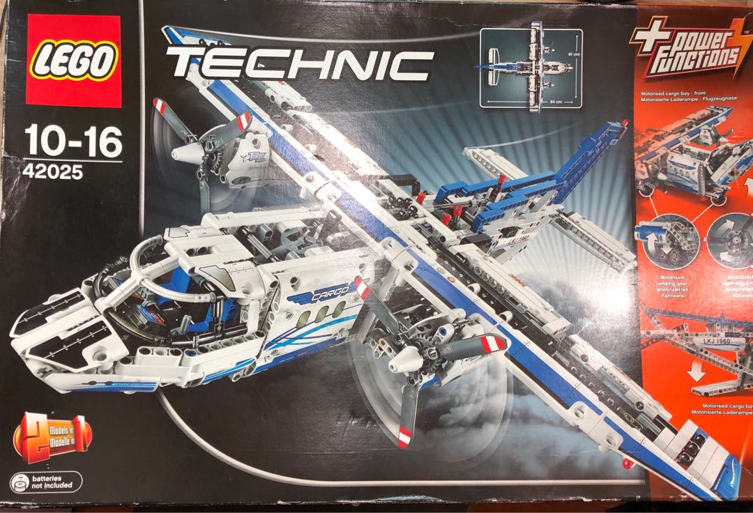 Lego Technics 42025 Cargo Plane, Hobbies  Toys, Toys  Games on Carousell