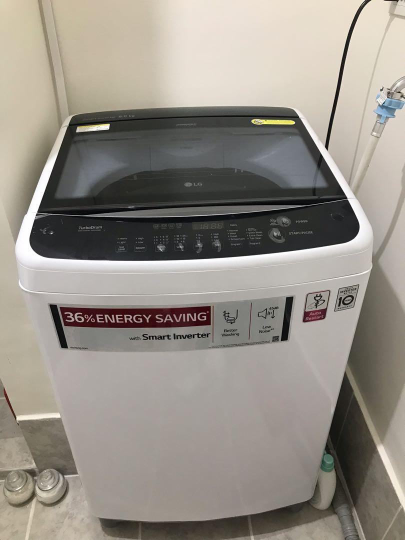 Lg washing store machine automatic 8kg