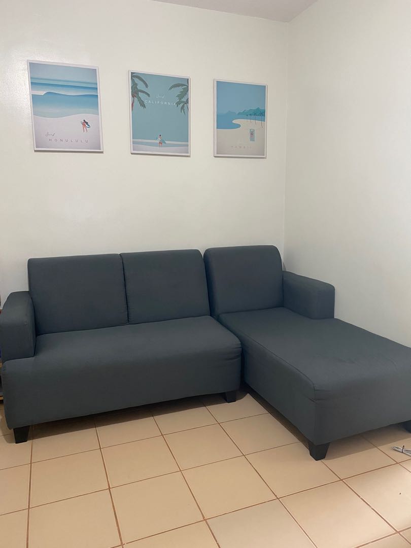 Mandaue Foam Lshaped Sofa, Furniture & Home Living, Furniture, Sofas on Carousell