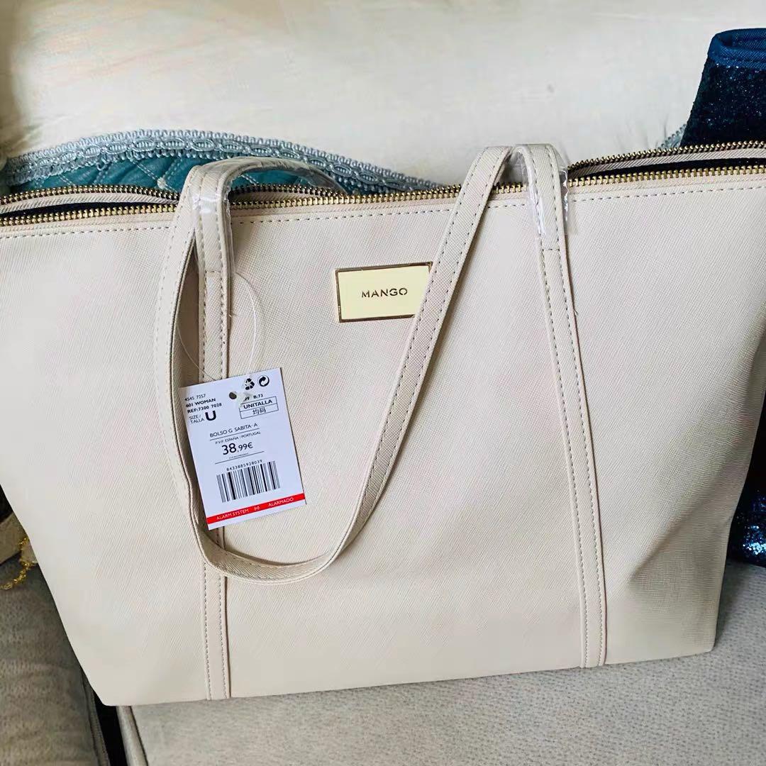 blue black bag