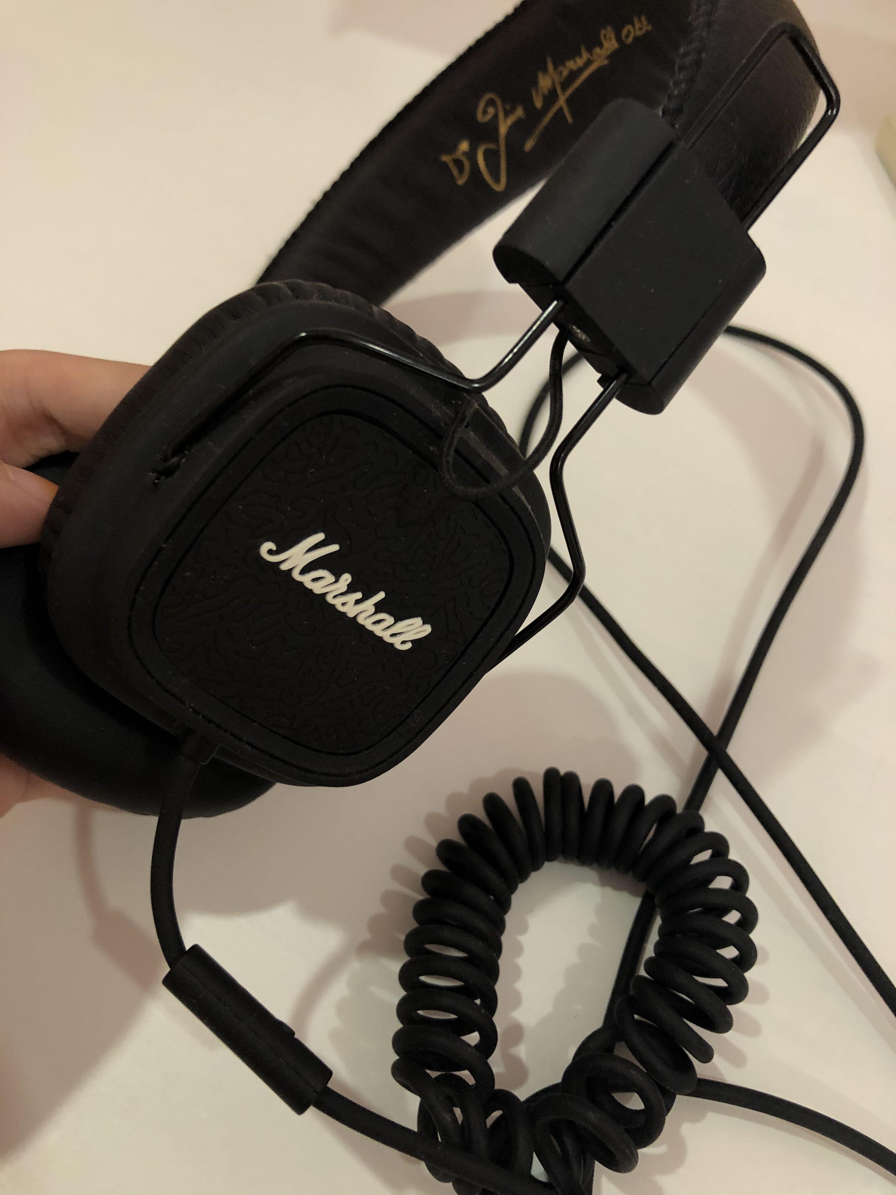 Marshall Major Headphone, Electronics, Others on Carousell