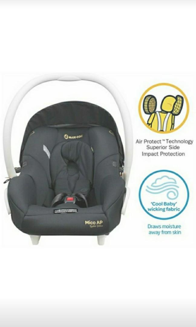 Maxi Cosi Mico AP Limited Edition Capsule with Base Babies Kids Going Out Car Seats on Carousell