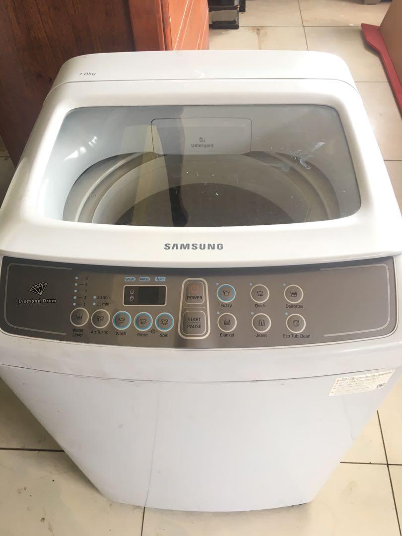 Mesin Basuh Samsung 7kg Kitchen Appliances On Carousell