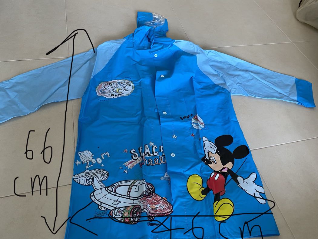 Mickey mouse raincoat on sale