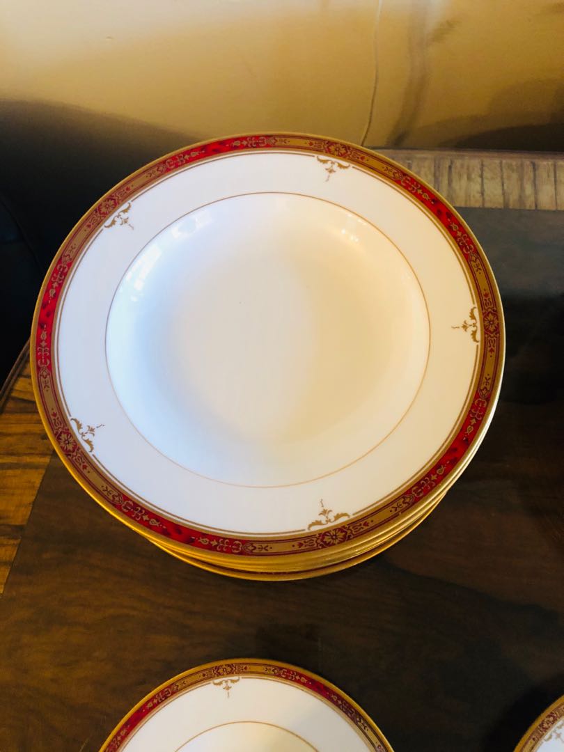 Mikasa Brittany Red dinnerware
