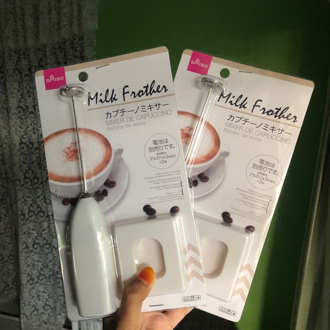Milk Frother Daiso Dalgano Coffee Kitchen Appliances On Carousell