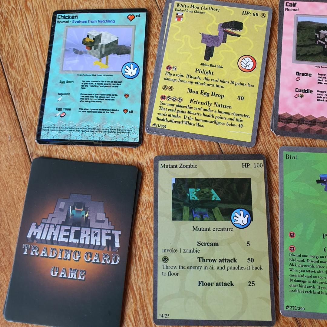 Minecraft Trading Card Game, Hobbies & Toys, Toys & Games on Carousell