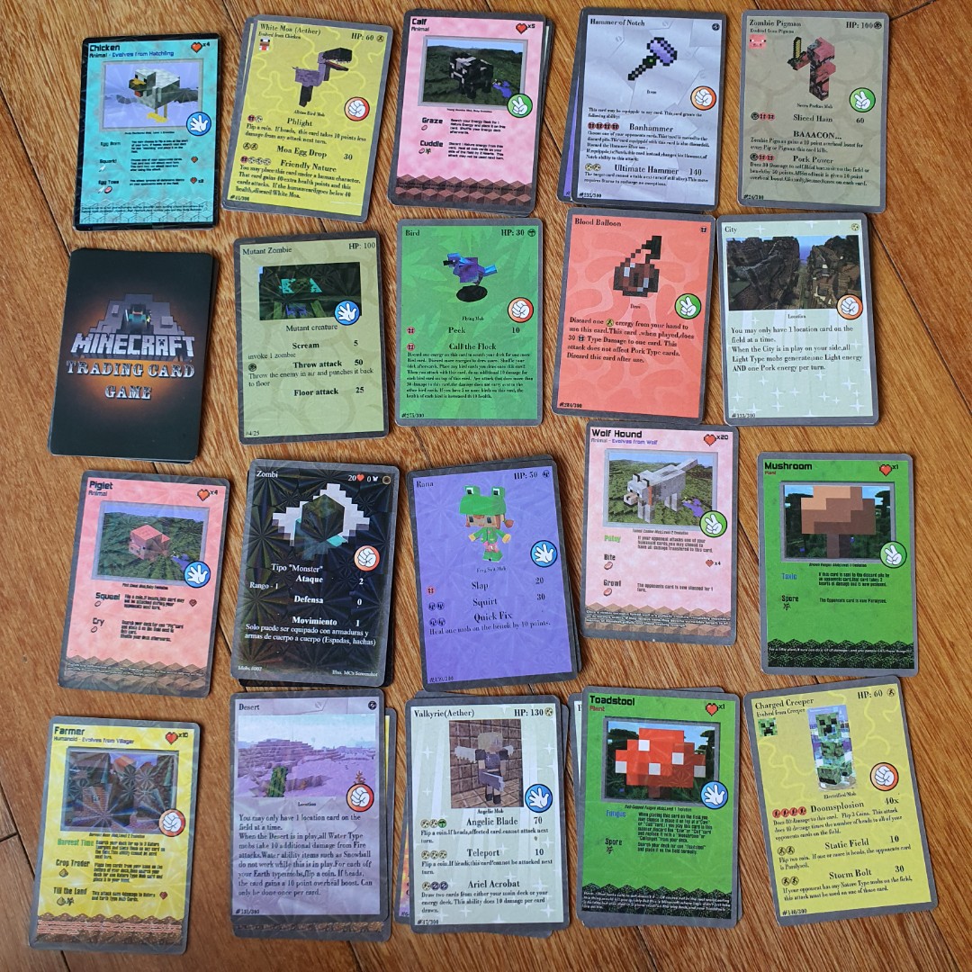 Minecraft Trading Card Game, Hobbies & Toys, Toys & Games on Carousell