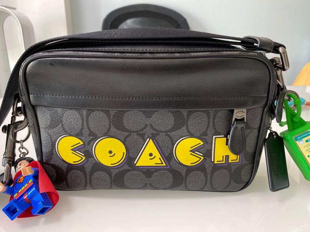 coach pac man sling bag