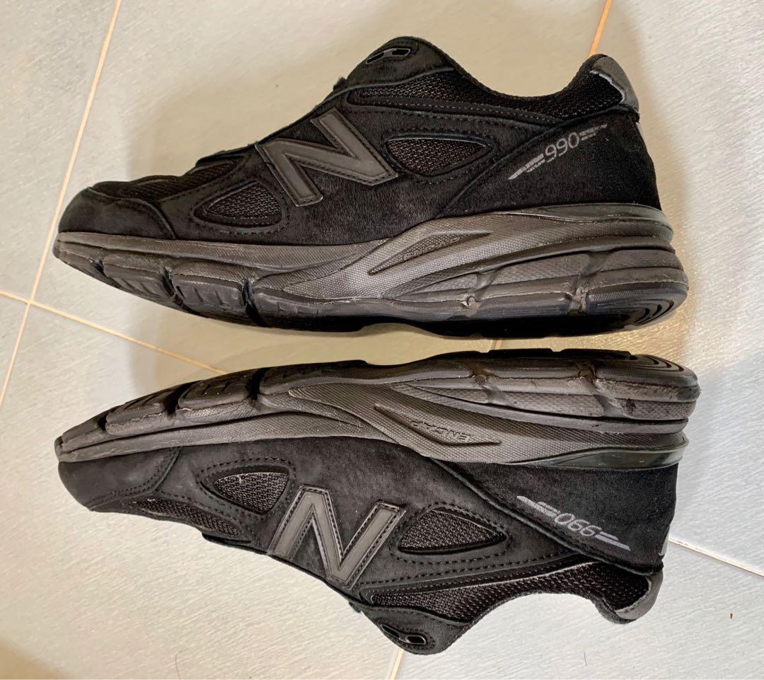 New Balance 990v4 triple black US 11 Carousell