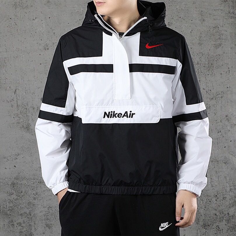 soltero arroz Verdulero Nike Air Pullover Jacket Hooded, Men's Fashion, Tops & Sets, Hoodies on  Carousell