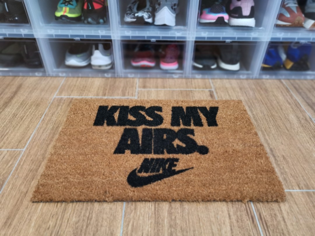 kiss my airs nike rug