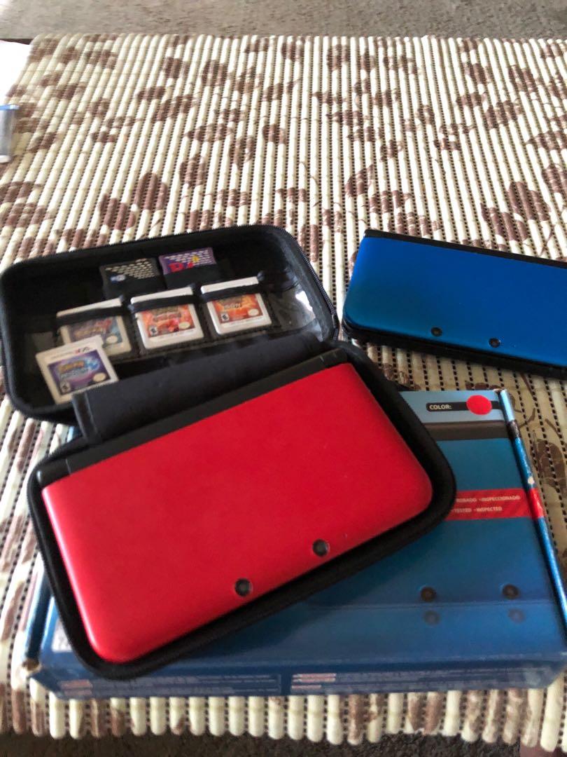 Nintendo 3ds Xl Red With Free Four Games And Price Is Negotiable Video Gaming Video Game Consoles On Carousell