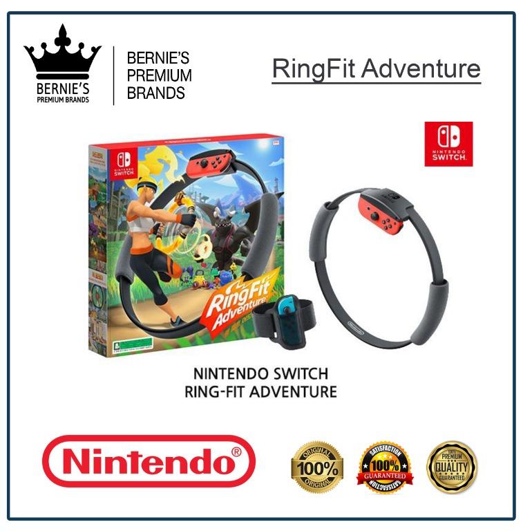 Nintendo RingFit Adventure (Category: Nintendo) located in Pasay City. Submitted by premiumbrands (Listing ID 1027125321, Image 1). Description: In stock, and ready to deliver via LBC. Like our FB pages: Bernie's Premium Brands - Gadgets Bernie's Premium Brands - Women.