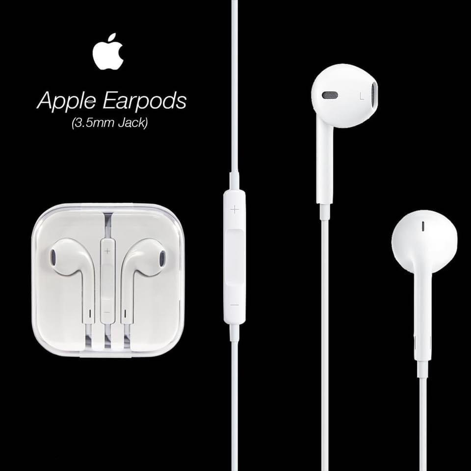 Apple earbuds 3.5 mm jack top
