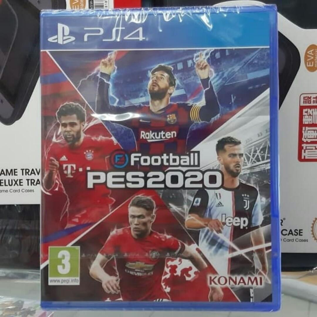 PES 2020 PS4 Original Authentic 100 Sony Playstation 4 Kaset PS 4
