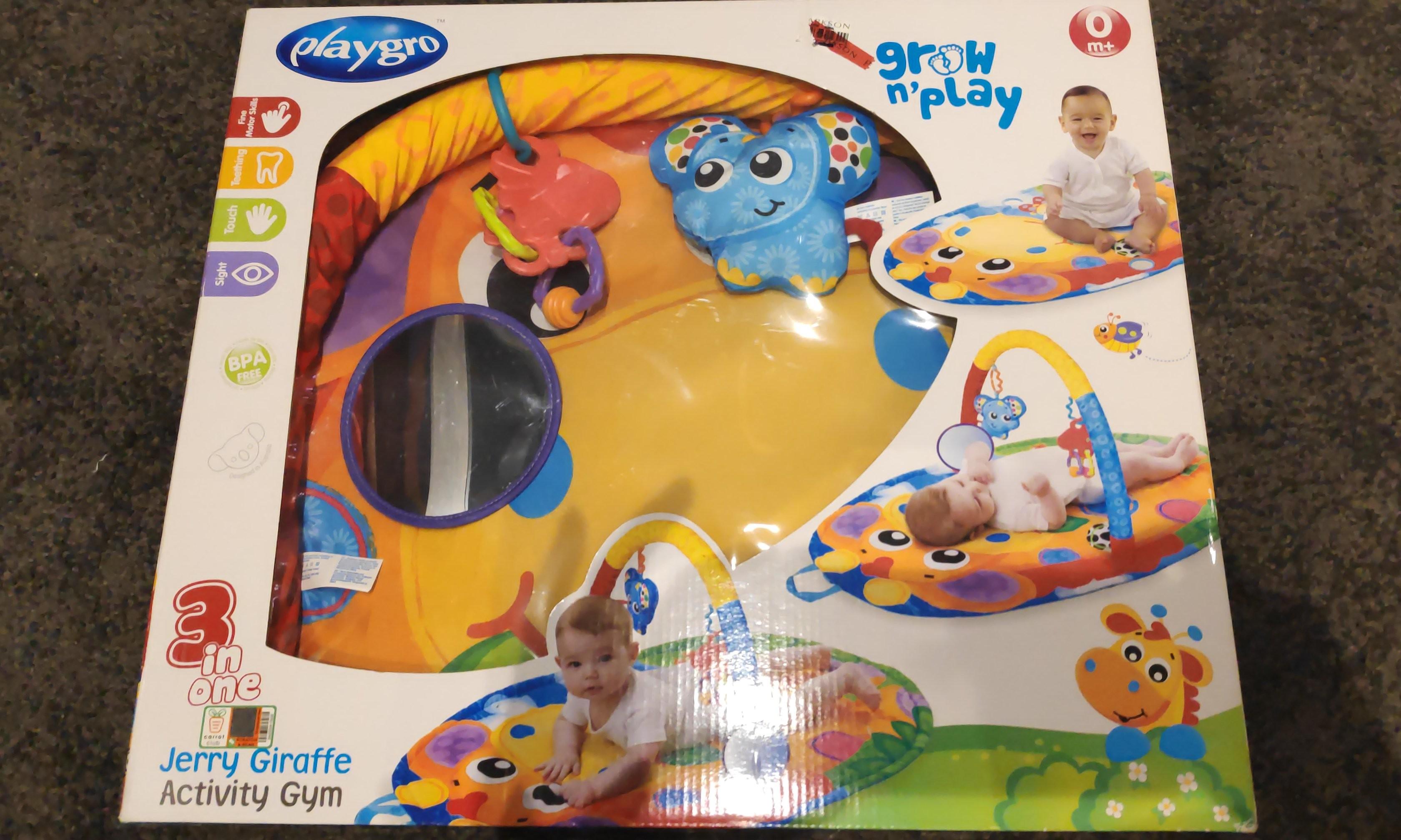 Playgro jerry giraffe activity gym sale