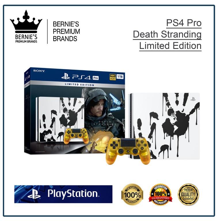 PlayStation 4 Pro Death Stranding Limited Edition, Video Gaming, Video Game  Consoles, PlayStation on Carousell