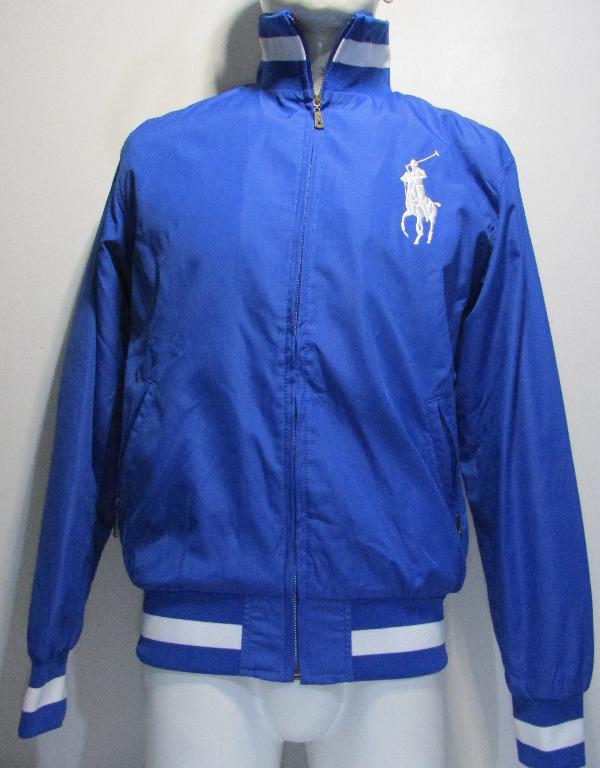 ralph lauren blue bomber jacket
