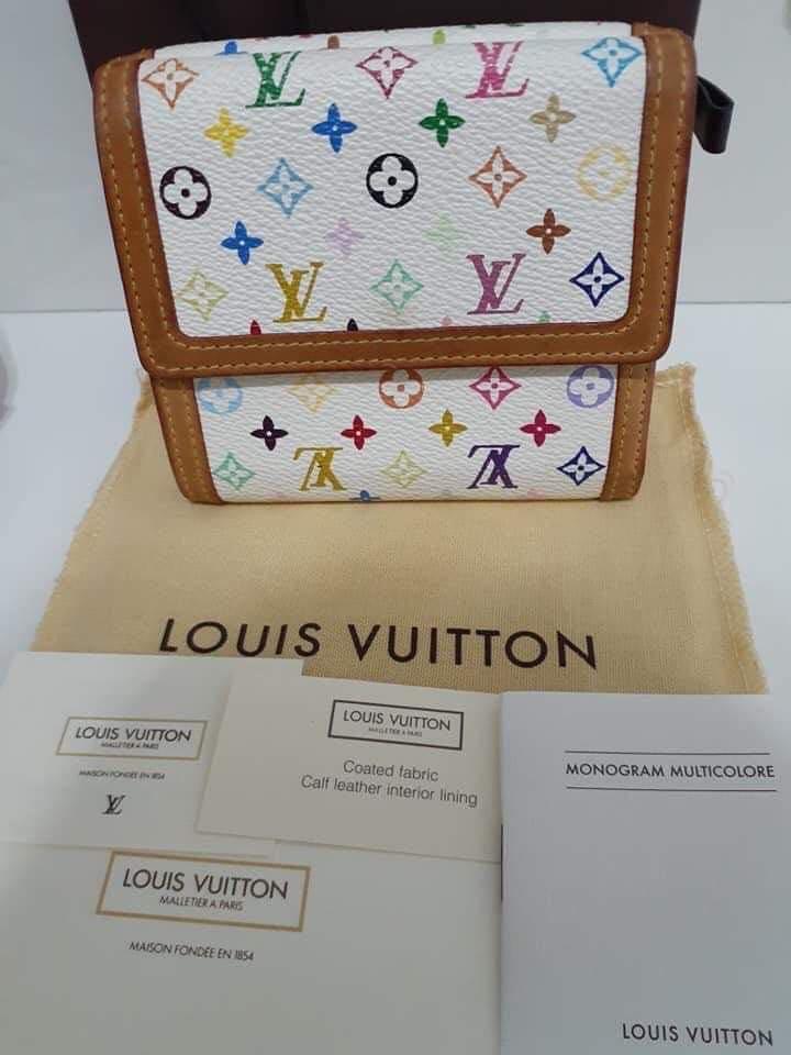 Pre loved LV monogram Multi colour trifold wallet (Category: Luxury Bags & Wallets) located in Paranaque City. Submitted by FLess.ph (Listing ID 1026971851, Image 2). Description: Pre loved LV monogram trifold wallet. Rank A. Php 16800 only.