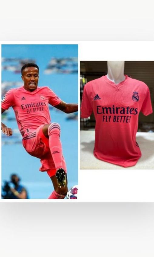 Real Madrid Away Jersey 20 21 Sports Sports Apparel On Carousell