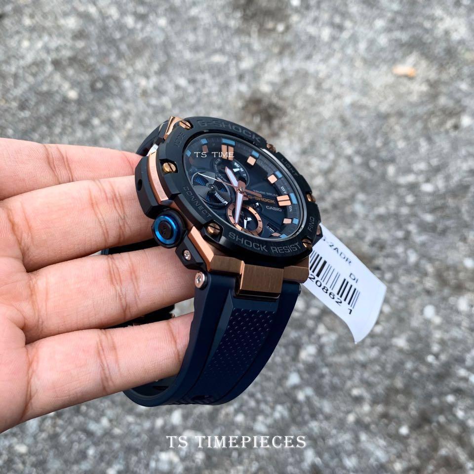 restock Casio G SHOCK New G Steel Bluetooth GST B100G 2A GST