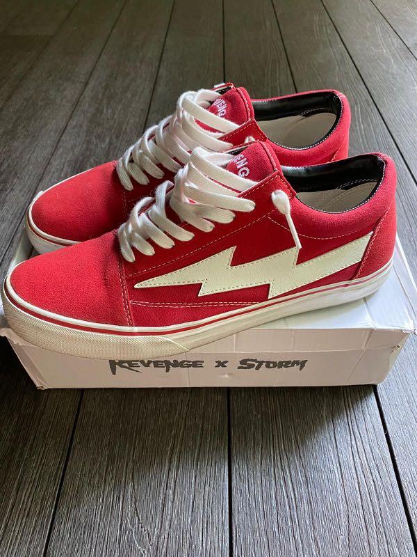red revenge shoes