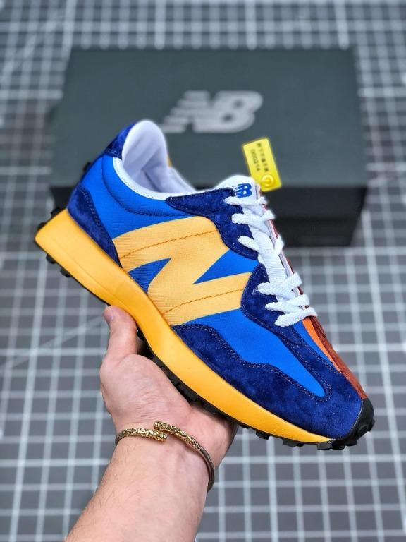 new balance 327 mens yellow