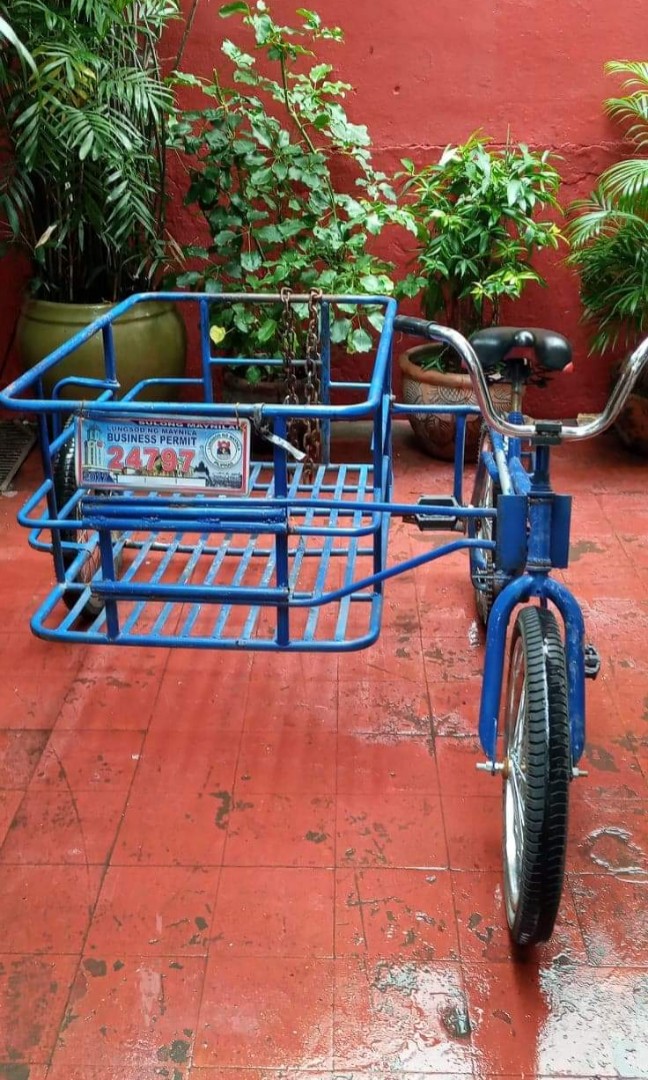 Bike with sidecar for clearance business