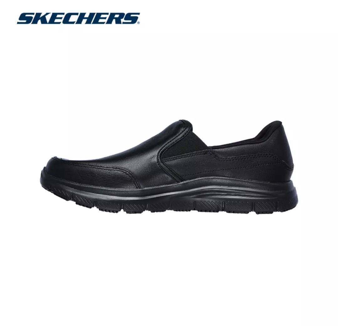 Skechers Work/Leather Shoe, Men's 