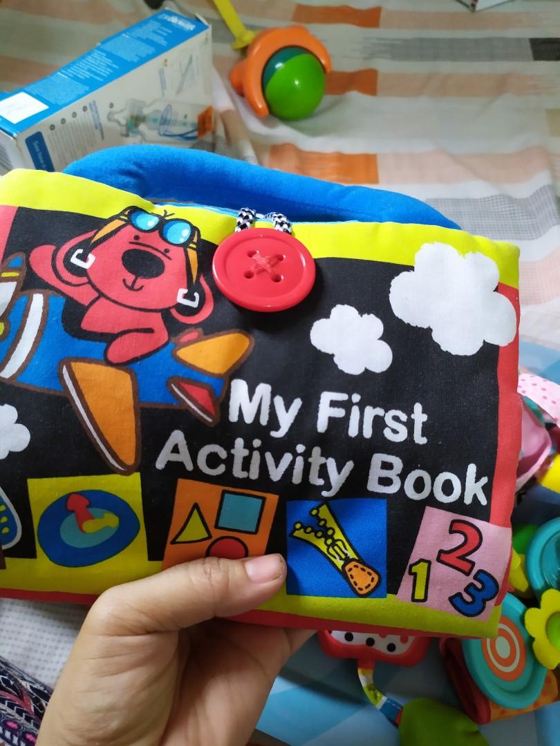 baby soft activity book